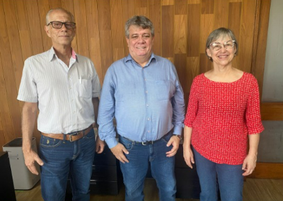 Meeting with the ufes Rector for cobep 2025